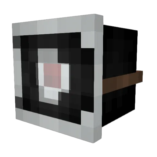 DUMPLING0724 Minecraft avatar head, 3D render