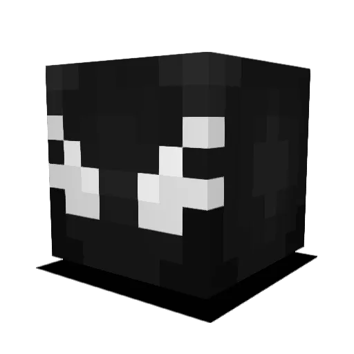 DV_FXx Minecraft avatar head, 3D render