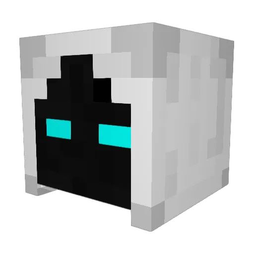 DWAYNEBOSS Minecraft avatar head, 3D render