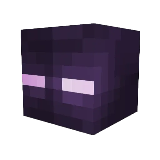 DWD304 Minecraft avatar head, 3D render