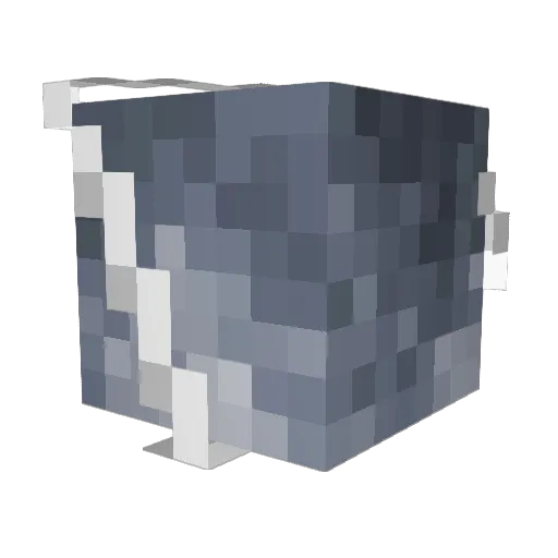 DXYNT Minecraft avatar head, 3D render