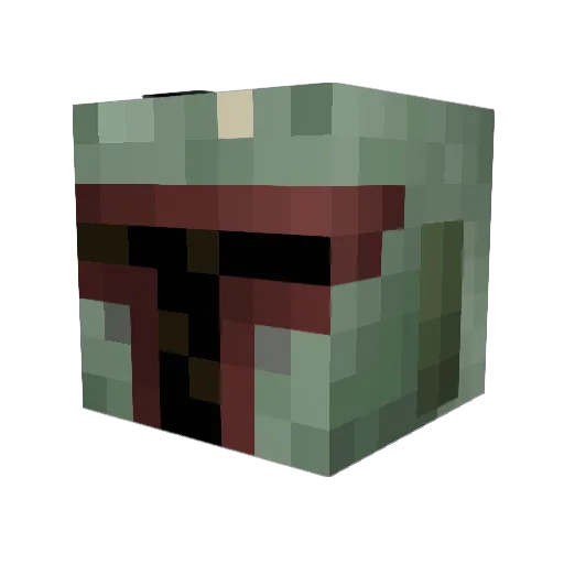 DYLANATOR99 Minecraft avatar head, 3D render