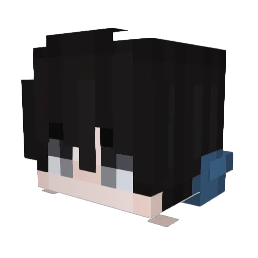 DYLee1231 Minecraft avatar head, 3D render