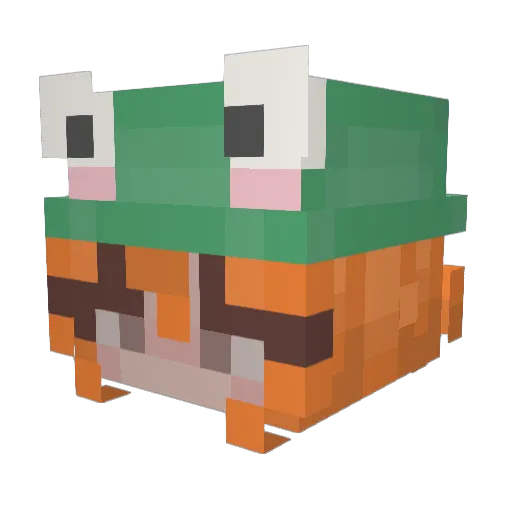 D_4y Minecraft avatar head, 3D render