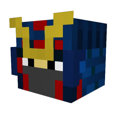 D_Rod819 Minecraft avatar head, 3D render