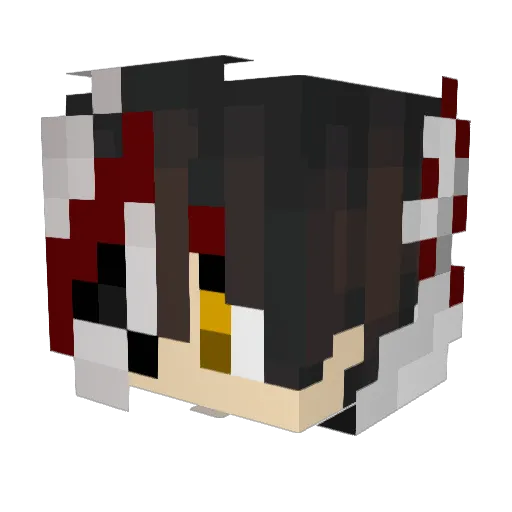 D_Sang_Yee Minecraft avatar head, 3D render