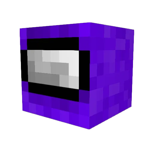 D_arth Minecraft avatar head, 3D render