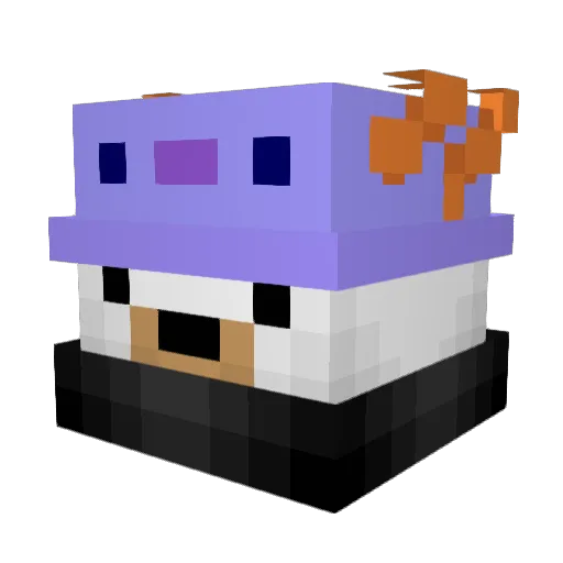 Da7OneGuy Minecraft avatar head, 3D render