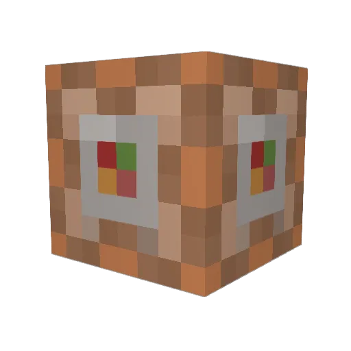 DaBenjle Minecraft avatar head, 3D render