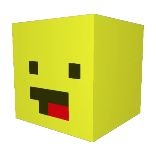 DaBigEgg Minecraft avatar head, 3D render