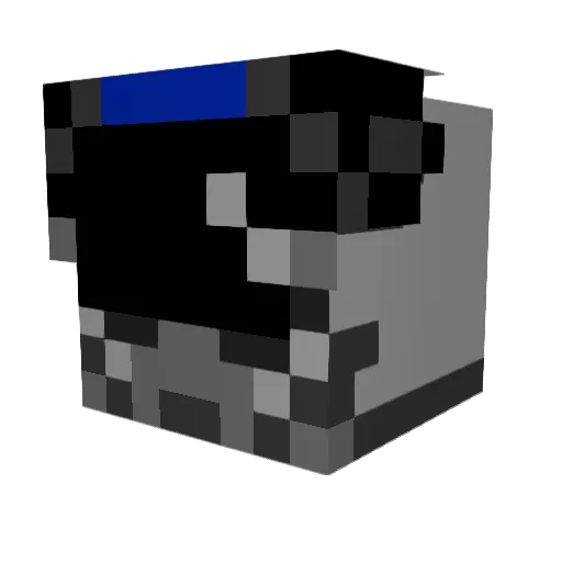 DaBigKahuna7587 Minecraft avatar head, 3D render