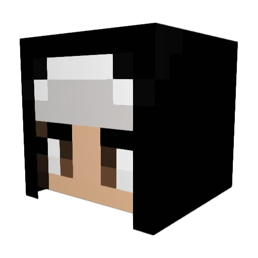 DaBogieGamer Minecraft avatar head, 3D render