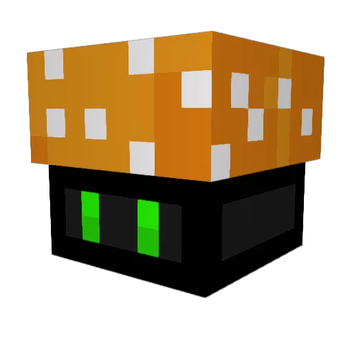 DaBrody Minecraft avatar head, 3D render