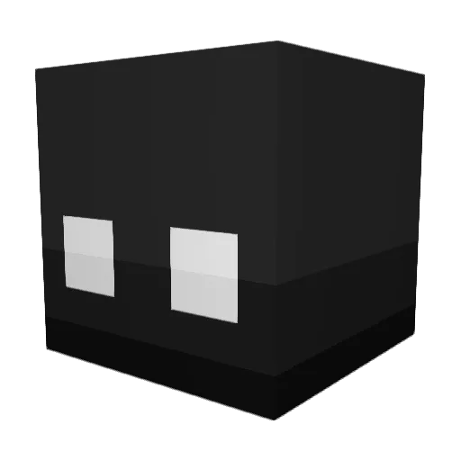 DaCkO718 Minecraft avatar head, 3D render