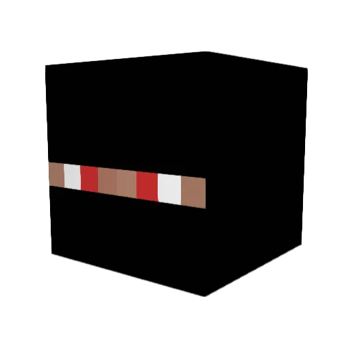 DaComedianOG Minecraft avatar head, 3D render