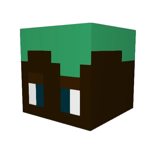 DaCreatorGamerYT Minecraft avatar head, 3D render