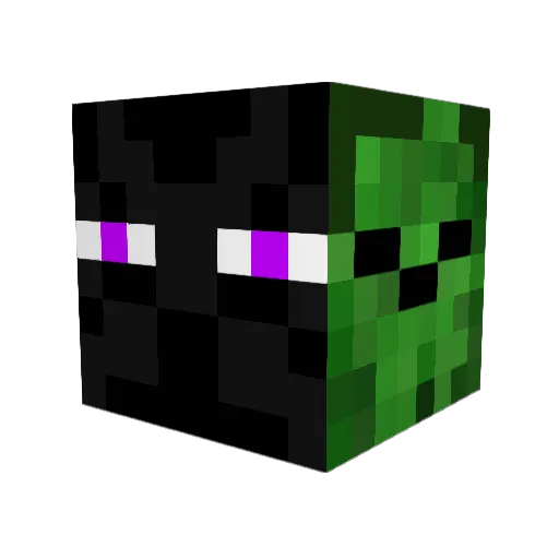 DaDucklings Minecraft avatar head, 3D render