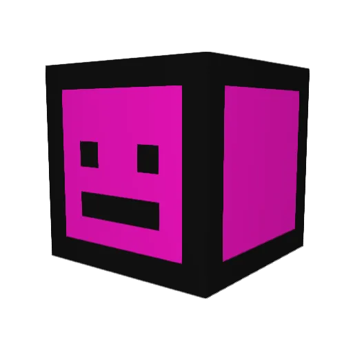 DaGBoo Minecraft avatar head, 3D render