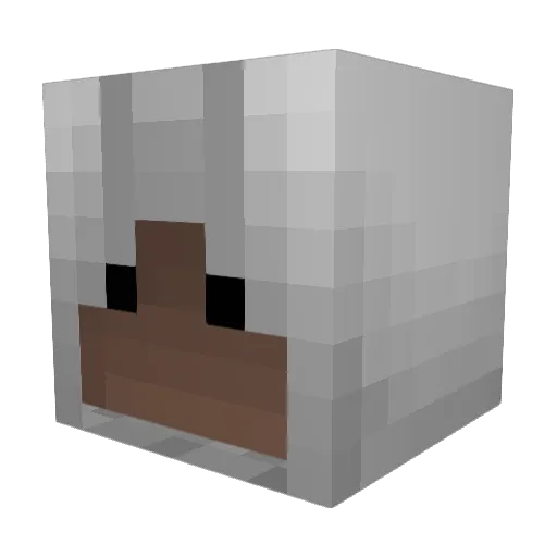 DaGoTHiA Minecraft avatar head, 3D render