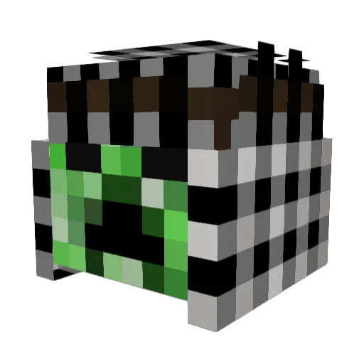 DaLah951 Minecraft avatar head, 3D render