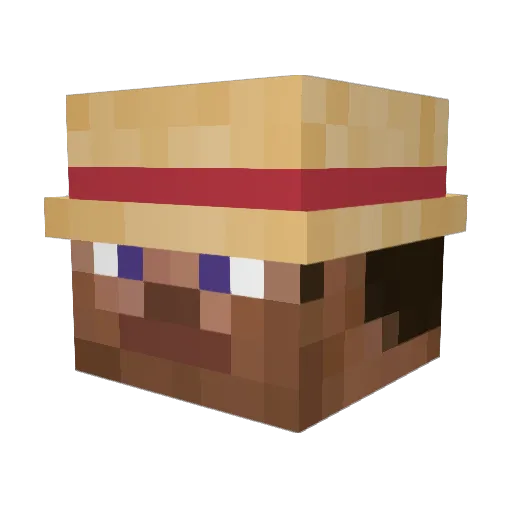 DaLiKoN4iK Minecraft avatar head, 3D render