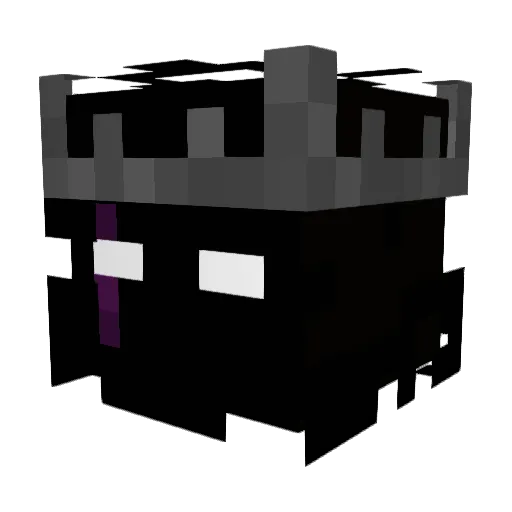 DaLooG Minecraft avatar head, 3D render