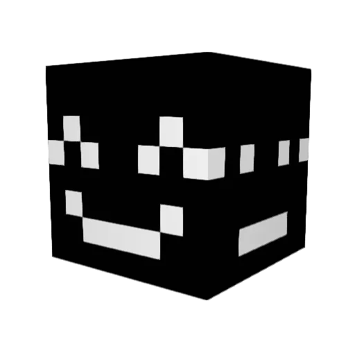 DaLordyBoi Minecraft avatar head, 3D render