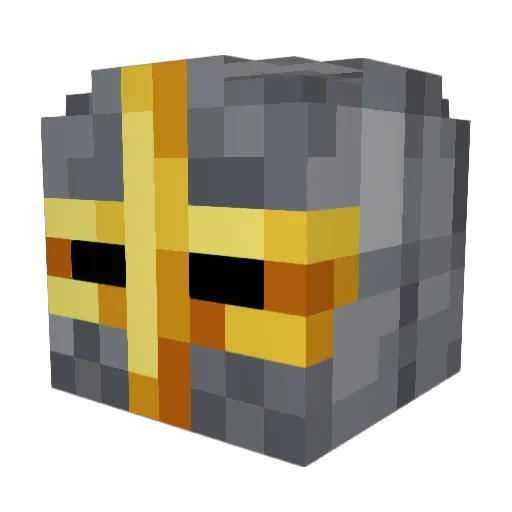 DaNGuReS Minecraft avatar head, 3D render