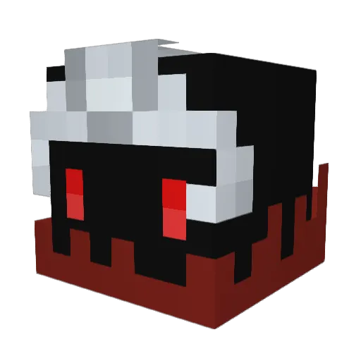 DaNiOnLive Minecraft avatar head, 3D render