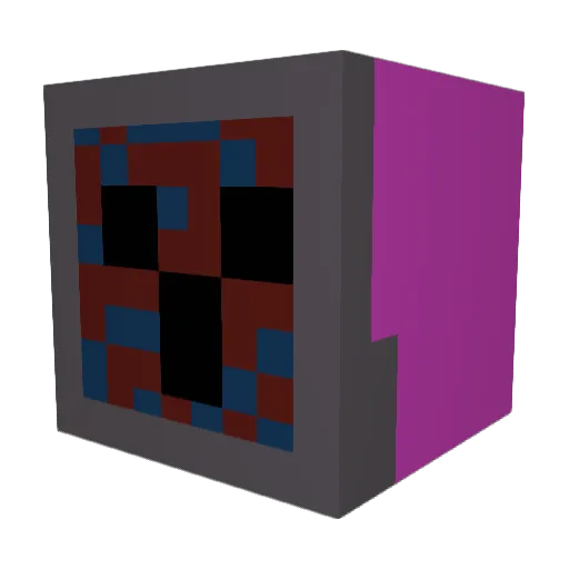 DaNuggz Minecraft avatar head, 3D render
