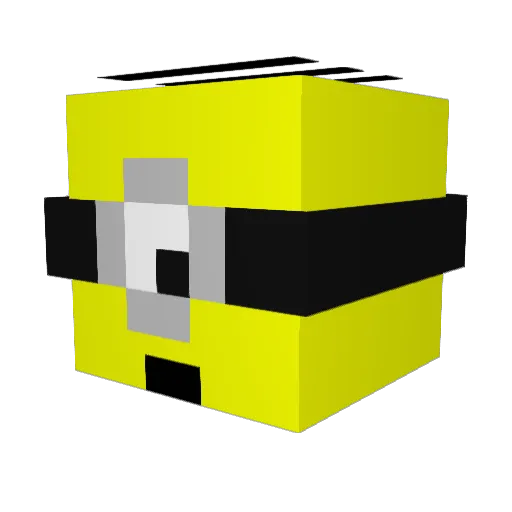 DaRK__MIN3R Minecraft avatar head, 3D render
