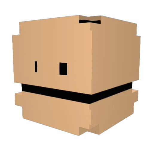 DaRealMasonFilms Minecraft avatar head, 3D render