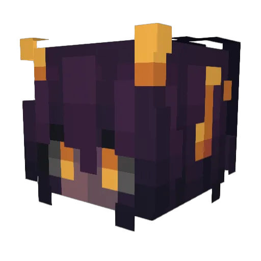 DaRiRinnnn Minecraft avatar head, 3D render