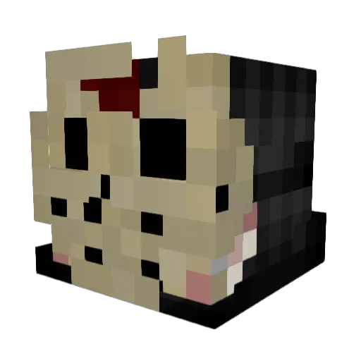 DaRkEn3d Minecraft avatar head, 3D render