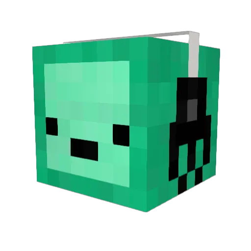 DaShuaiGe0330 Minecraft avatar head, 3D render