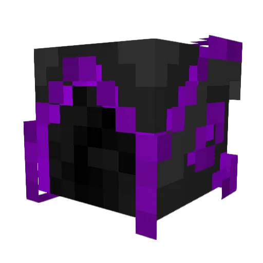 DaSoulVid Minecraft avatar head, 3D render