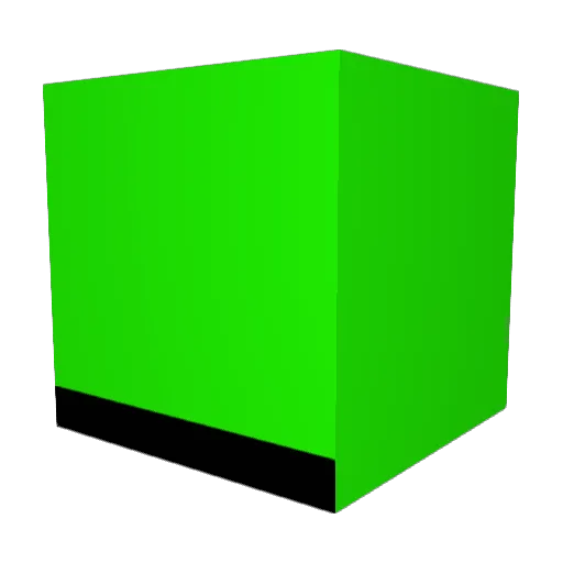 DaSquidJa Minecraft avatar head, 3D render