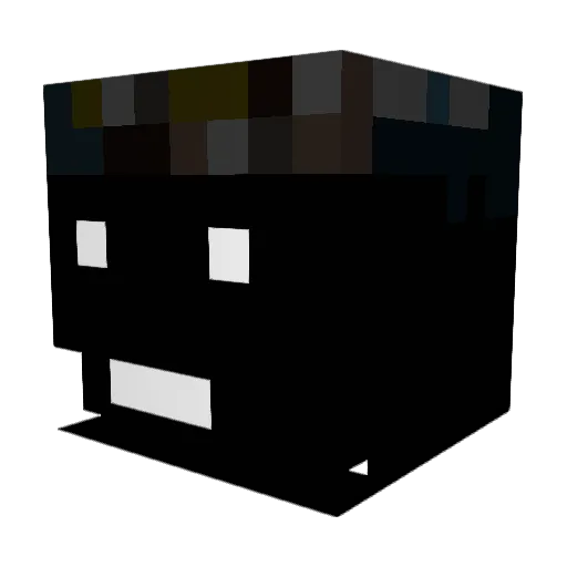 DaWarVeteran Minecraft avatar head, 3D render