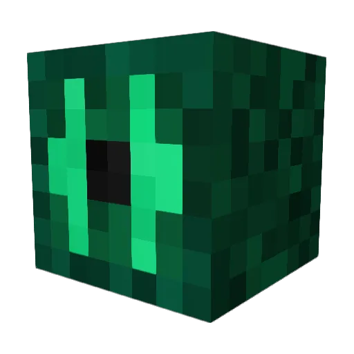 Da_BigMonkey Minecraft avatar head, 3D render
