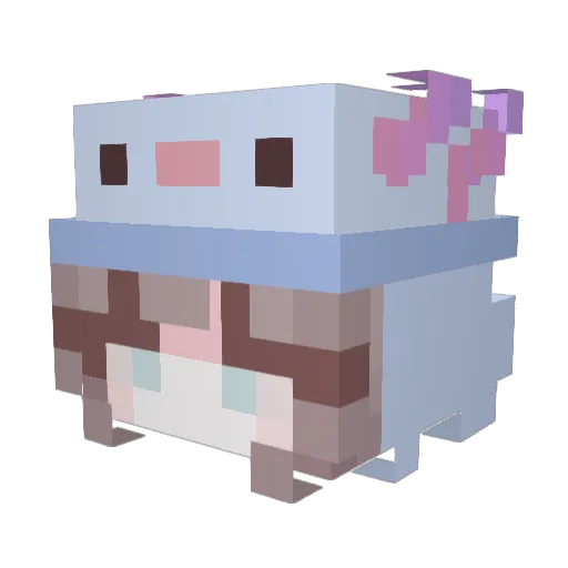 Da_Die223 Minecraft avatar head, 3D render