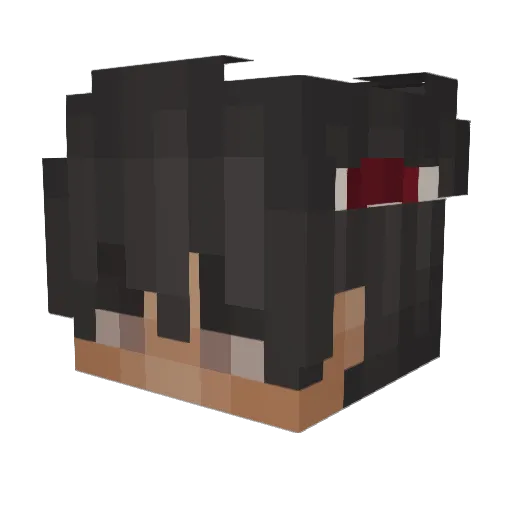 Da_Lehoo Minecraft avatar head, 3D render