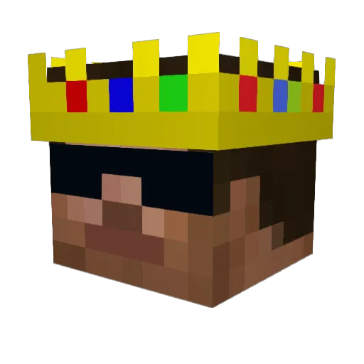 Da_Paul16 Minecraft avatar head, 3D render