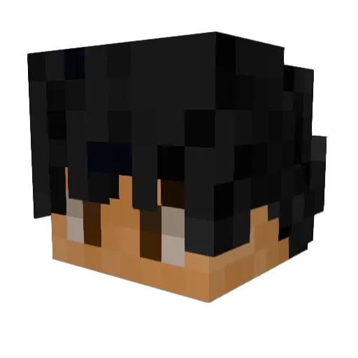 Da_Vinci23 Minecraft avatar head, 3D render