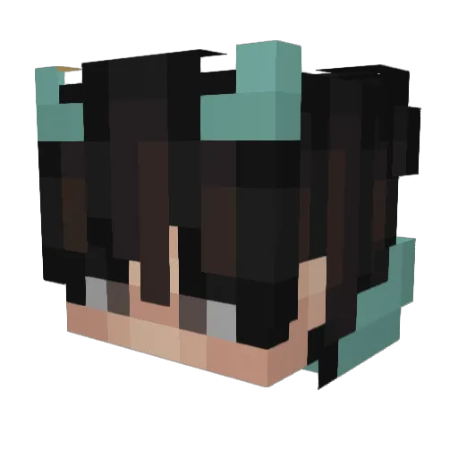Daantjuuhhhh Minecraft avatar head, 3D render