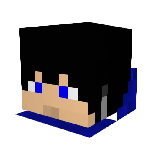 Dabby_The_Duck Minecraft avatar head, 3D render