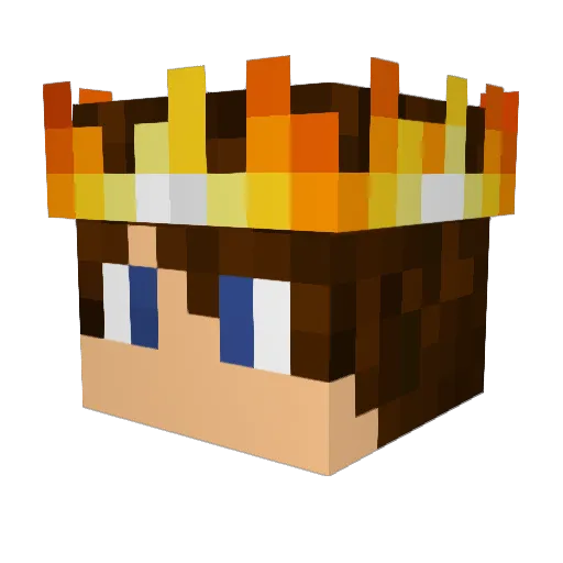 Dabeastly66699 Minecraft avatar head, 3D render