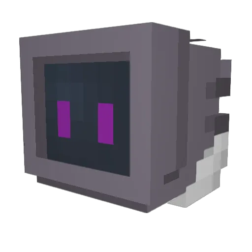 Dabide04 Minecraft avatar head, 3D render