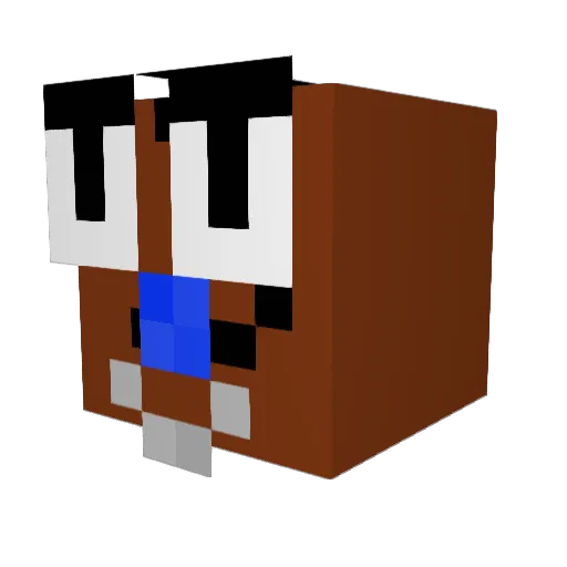 Daboyz11 Minecraft avatar head, 3D render