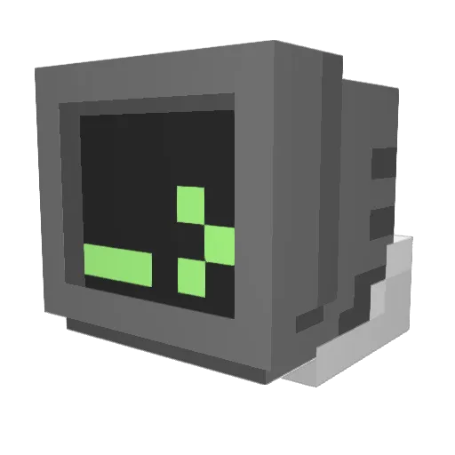 DabstepCoder Minecraft avatar head, 3D render
