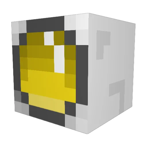 Dabstronomy Minecraft avatar head, 3D render
